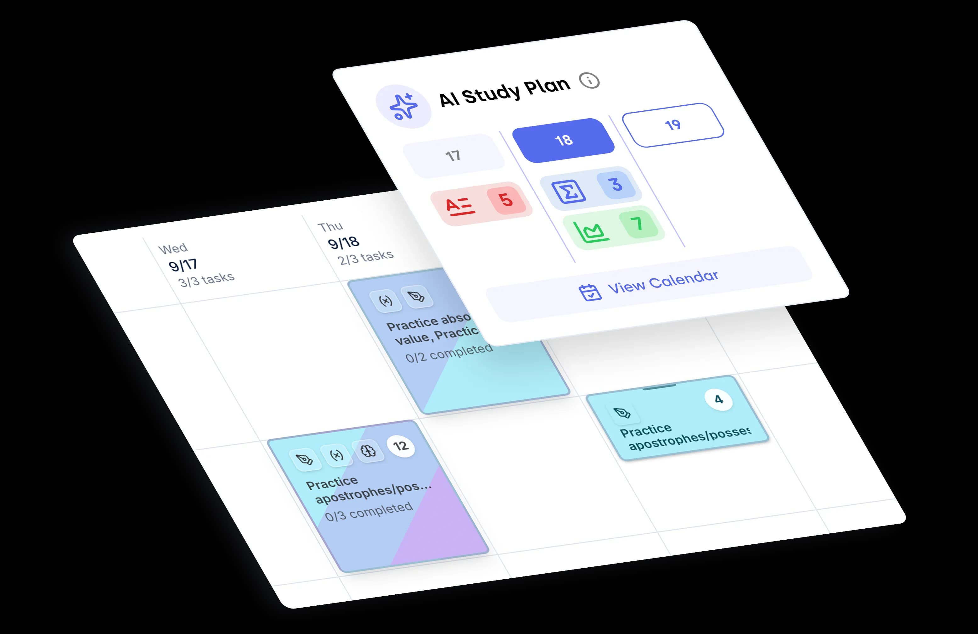 AI-powered SAT study planning feature